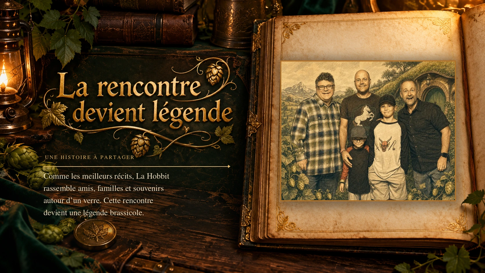 Portrait gravé d’une rencontre, préservé dans un livre illustré
